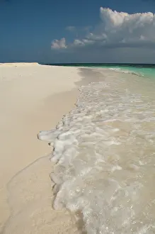 Negative: Maldives, North Male Atoll. White sand beaches
