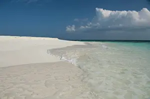 Negative: Maldives, North Male Atoll. White sand beaches