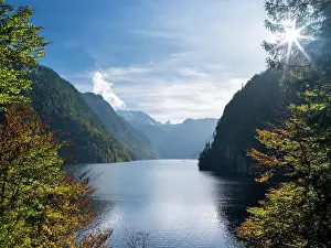 Painters: Malerwinkel (Painters Corner) at lake Koenigssee