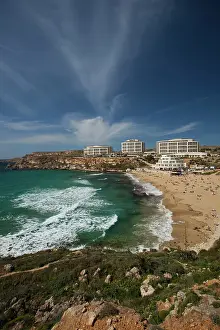 Malta: Malta, Northwest Malta, Golden Bay Beach