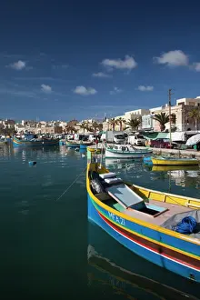 Malta: Malta, Southeast, Marsaxlokk, harbor and