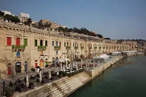 Malta: Malta, Valletta, Floriana, buildings at