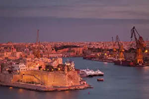 Malta: Malta, Valletta, Senglea, L-Isla, elevated