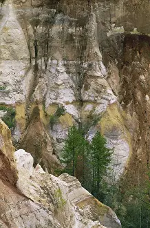 Topsoil: Man-Made Canyon Due to Erosion