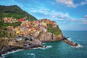 Lakeside: Manarola village popular european italian touris