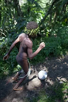 Vanuatu: Mangao, 8 years old, the future chieftain of his