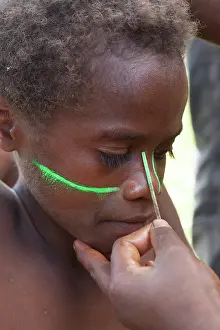 Vanuatu: Mangao, 8 years old, the future chieftain of his