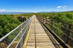 Bicycle: The Manuherikia River bridge on the Otago Central