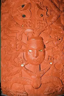 Maori: Maori traditional wood carving
