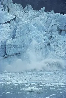Calving: Margerie Glacier, Calving