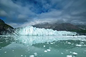 Change: Margerie Glacier reflected in this calm water view