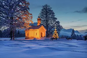 Werdenfelser: Maria Rast chapel on the hunchback meadows with