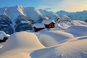 Maria: Maria zum Schnee chapel in the snow in the centre