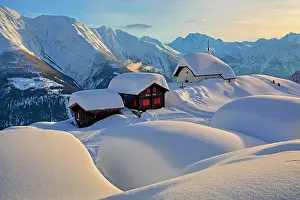 Maria: Maria zum Schnee chapel in the snow in the village