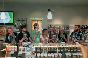Marijuana: Marijuana hybrid flowers on sale at marijuana dispensary