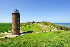 Built: Former Marinepeilturm, beacon tower, built with
