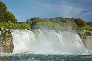 Murchison: Maruia Falls and Maruia River, near Murchison