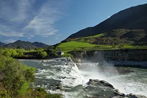 Murchison: Maruia Falls and Maruia River, near Murchison