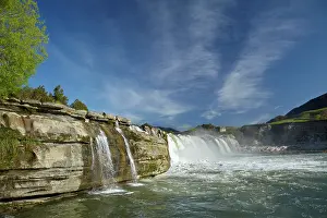 Murchison: Maruia Falls and Maruia River, near Murchison