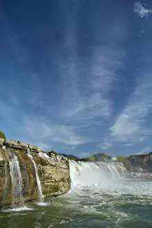 Murchison: Maruia Falls and Maruia River, near Murchison
