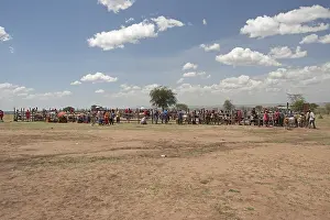 Markets: Masai cattle market Aitong MMNR Kenya