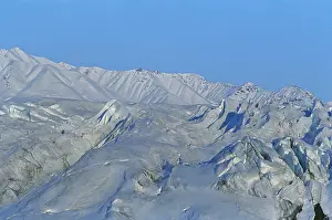 Moonrise: Matanuska Glacier