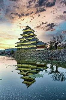 Label: Matsumoto Castle Japan
