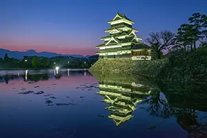Label: Matsumoto Castle Japan