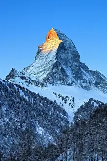 Matterhorn: Matterhorn, 4478 (m), Zermatt, Valais, Switzerland