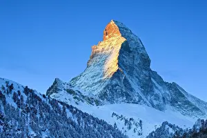 Matterhorn: Matterhorn, 4478 (m), Zermatt, Valais, Switzerland