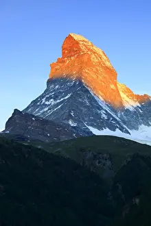 Landmarks: Matterhorn, Valais, Switzerland, Europe