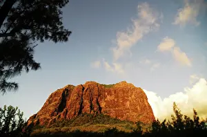 Mauritius: Mauritius, Le Morne, photo of a rocky huge