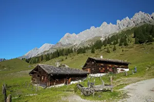 Huts: Meadows around the Arthurhaus chalet in Muehlbach