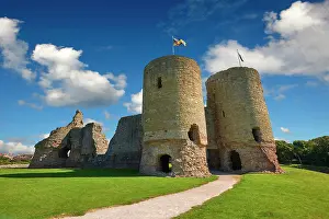 Built: Medieval Rhuddlan Castle, built in 1277 for Edward