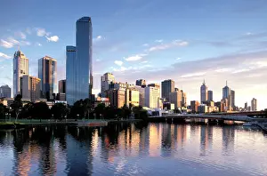 Southbank: Melbourne from Southbank Melbourne