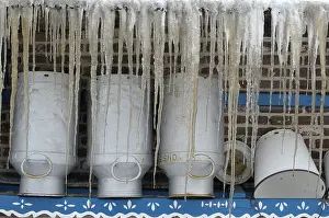 Sneeuw: melkbussen
