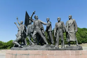 Metal: Memorial, Bell Tower, Monument by Fritz Cremer
