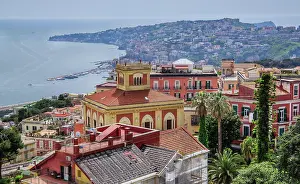 Neighborhood: Mergellina district by the sea, Naples, Gulf of