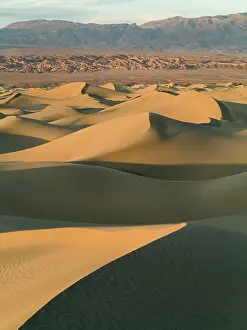 Amargosa: Mesquite Flat Sand Dunes and Amargosa Range in