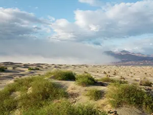 Amargosa: Mesquite Flat Sand Dunes and Grapevine Mountains