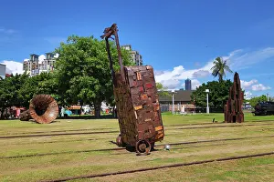 Metal: Metal Art at the Takao Railway Museum, Pier 2 Art Center, Ka