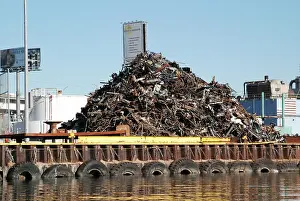 Scrap: Metal Recycling Barge, Newtown Creek, NYC
