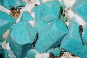 Microcline: Microcline, with Albite. K Al Si3 O8