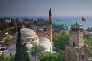 Mosque: Middle East Turkey Antalya along the Mediterranean