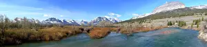 Flathead: Middle Fork flathead river. Glacier National Park