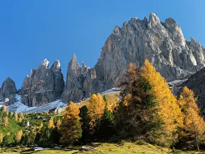 Larix: The mighty Vajolet Towers of the Rosengarten