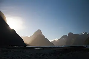 Milford: Milford Sound, New Zealand. The pristine