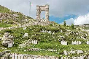 Adige: Military Cemetery Brigade Liguria at Mount Pasubio