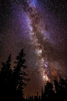 Star: Milky Way over Cedar Breaks National Monument, Utah, USA