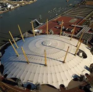 Millennium: Millennium Dome and the River Thames, Greenwich